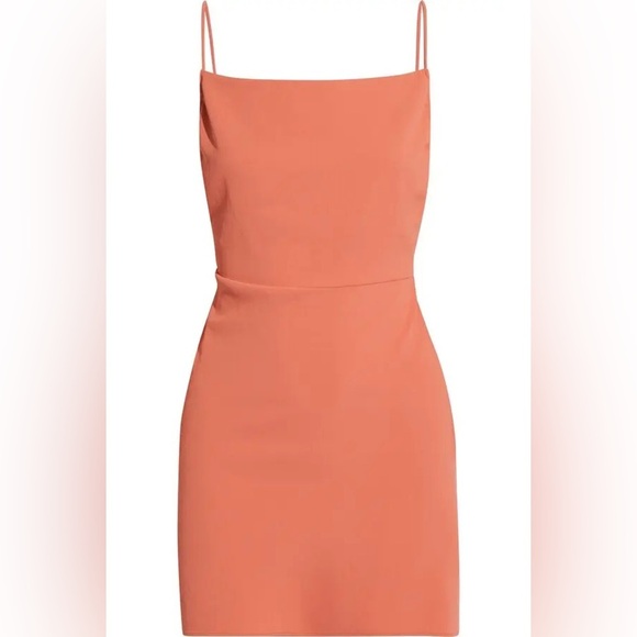 IRO
Hotye Piqué Mini Dress In Orange (D9) - Picture 3 of 7